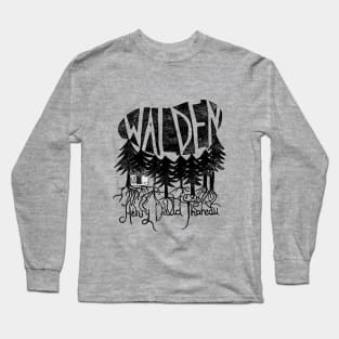 Walden (black) Long Sleeve T-Shirt